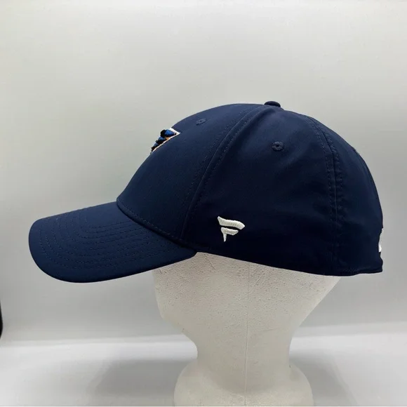 St Louis Blues NHL Fanatics Navy Blue A-Flex Large/X-Large Fitted Baseball Hat - Picture 3 of 8